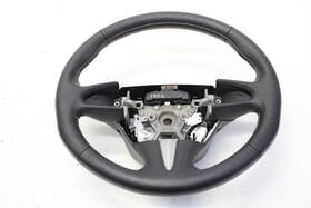 48430-4ge5a Infiniti 2016-2019 Q50 Left Driver Side Steering Ring 3 Spoke Black Leather Oem