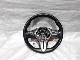 48430-5cb2a Infiniti 17-20 Q60 Steering Wheel Leather With Switch Button Oem