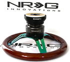 Inlay Hub Rx8 Miata Black Quick Release Short Wheel Wood Steering Mazda Nrg