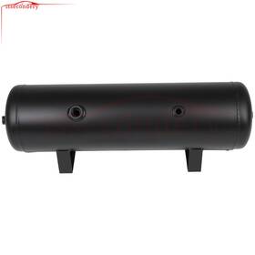 11605295 Issecondery Metal Air Tank 7 Ports 3gal 12v 200psi Black Fits Compressor Train Horns