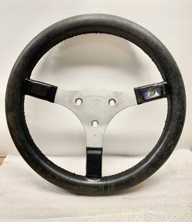 Kba-70008 Italvolanti Formel Indianapolis Leather Steering Wheel Rare Porsche Bmw E30 M3