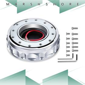 Msh-j2qrztl9070sl J2 Engineering 6-bolt Spacing Steering Short Wheel Quick Release Hub Adapter Kit Key Silver