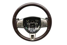 6w83-14k147-be Jaguar 2007-2011 X250 07-11 X150 Xk Xf Steering Wheel With Paddle Shifters Black 6w837l074bd Oem