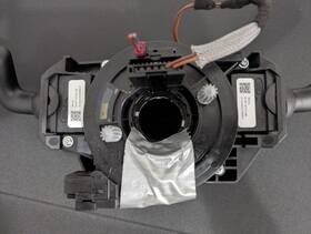 261-jaguar Jaguar 18-19 F Pace Electronic Steering Wheel Column Clockspring Combination Switch Oem