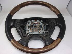 1x433599gb0leg Jaguar C2s21370leg X-type 2001 To 2004 Steering Wheel 1/2 Wood Or