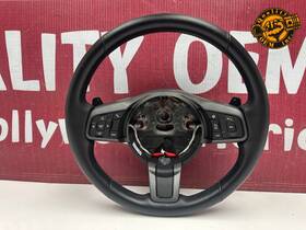 Gx533f563se8pvj Jaguar 2014-2020 F-type Heated Steering Wheel With Paddles Shift Black Oem 25kmile
