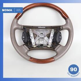 Hjb9181da Jaguar 97-03 X100 Xk8 Xjr Xj8 Steering Wheel With Switches Beige Oem