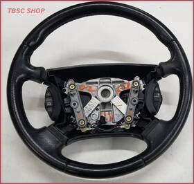Hje9181ha Jaguar 1998 99 00 01 02 2003 Xjr Steering Wheel With Switches Black Le