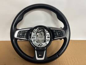 Kk83-3f563-a Jaguar 2017 - 2020 Xe F-pace Front Steering Column Wheel With Switches Assembly Oem