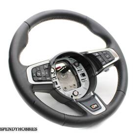 Kk83-3f563-ra8pvj Jaguar 2016 2019 F Pace S Heated Steering Wheel With Shifter Paddles Kk83-3f563-ra