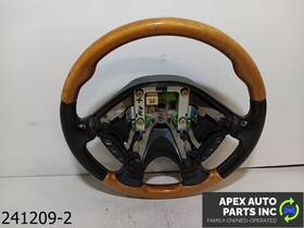 Xr83-3f563f-ca Jaguar Oem 2000-2002 S-type 3.0l Steering Wheel With Wood Accent