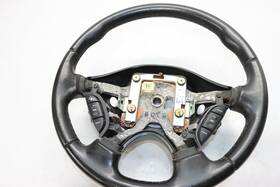 Xr833f563edle8 Jaguar 00-02 S Type Black Leather Steering Wheell With Buttons Y3961