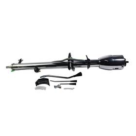 Bapn02283 Jake Motor Parts 35 Inch Chrome Automatic Universal Tilt Steering Column Shift Without Key& Wheel Adapter