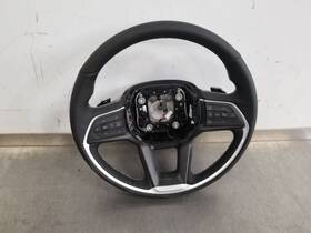 235.am8224 Jeep 24 2024 Grand Cherokee Lwb Laredo Steering Wheel Black Leather Heated