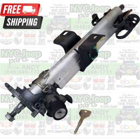 52078617ac Jeep 97-00 Tj Wrangler Standard Manual Non-tilt Steering Column With Key