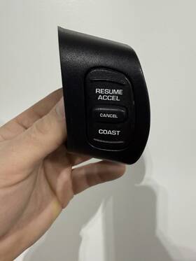 56007530 Jeep Cherokee Xj 97-01 Wheel Right Switch Cruise Control Button Trim
