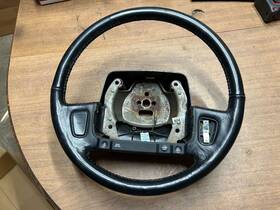 56078268 Jeep 93-95 Grand Cherokee Zj Oem - Leather Steering Wheel Cruise Excellent
