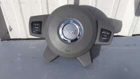 P5jy991j8ah Jeep 2007 Commander Steering Wheel Center Insert With Switches Oem