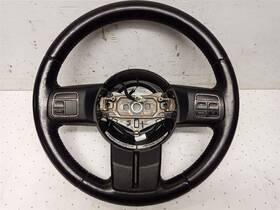 1qj87dx9ai Jeep/plymouth Truck Black Leather Steering Wheel With Buttons From 2013 Jk Wrangler 11103283
