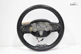 X9165d037186598 Jeep 2019-2022 Cherokee Latitude Driver Steering Wheel Leather Black Oem