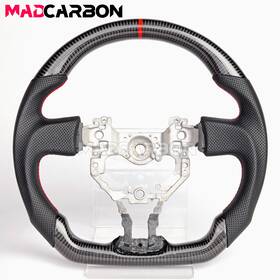 235.sc1c15 Jianggai Real Carbon Fiber Sport Steering Wheel Flat Bottom For 2012-2016 Subaru Brz