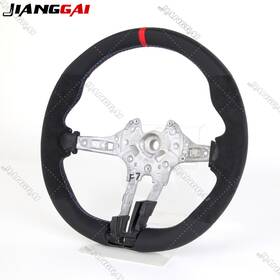 Jianggai 764765235762 Full Leather Steering Wheel Fit Bmw F30 F35 F80 F15 F16 M2 M3 M4 No Heated