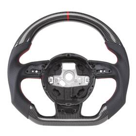 Jianggai 764765235984 Carbon Fiber Sport Steering Wheel Fit For Audi S3 S4 S5 Rs3 Rs4 Rs5 2012-2016