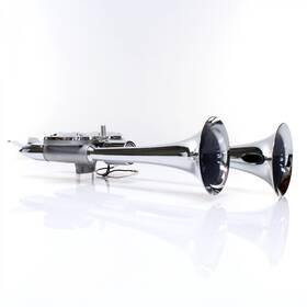 10211684 Job Horn Company Zss18c8 Sniper High Output 2 Trumpet Train With Valve Trigger Horns