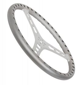 13537-a Joes Racing Products 17inch Flat Steering Wheel Aluminum
