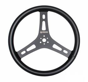 13550-b Joes Racing Products Matador Steering Wheel Black 15in Flat