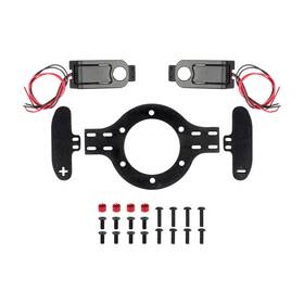 Sw-1091a-bk Jonjea Racing Steering Wheel Magnetic Paddle Shifters For Logitech 923 G27 G29 G25 G920