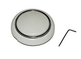 Type2 Jp Group 211 415 669sg Horn Cap Silver/gray Fits Volkswagen Type1 Bug 1956-1959 Bus 1950-1967