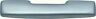 K695003 Oer Light Blue Urethane Front Arm Rest Pad
