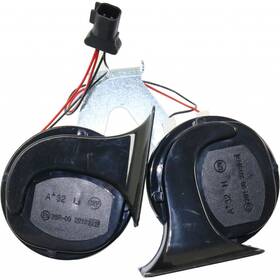 Karparts360 197301733666 For Ford Fiesta Horn 2011-2013 Dual Note Electric With Bracket High / Low Pitch
