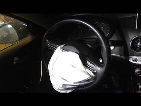 235.ki1s18 Kia 2018 Stinger Steering Wheel Only Blk Wk Leather 64k Miles