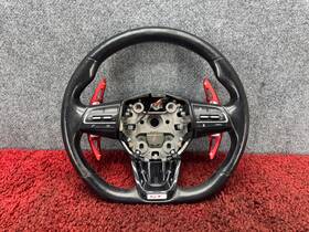56100-j5310-cez Kia 2018-2023 Stinger Gt2 Steering Wheel Flat Bottom With Shifters Assembly Oem B7