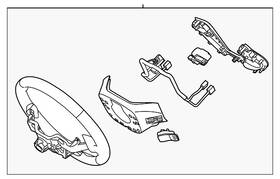 56110-a7040d3ads Kia Genuine Wheel Assembly