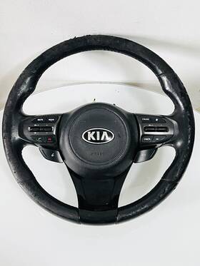 A58-231702 Kia 2014 2015 Optima Driver Steering Wheel Complete With Srs Audio Cruise Switch