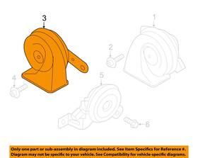 96610c5000 Kia Oem 16-17 Sorento-horn