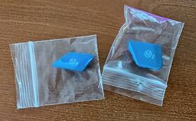 Kmsfxxpp-m1btn-blu Kies Bmw M1 M2 Button Blue F8x F87 F80 F82 F83