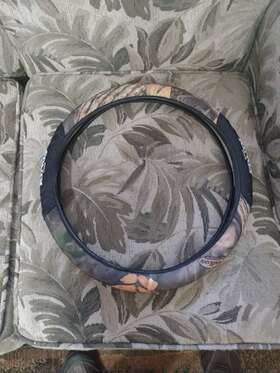 King S Woodland 819772013169 Camo Truck Steering Wheel Cover 14 - 1/2 3/4