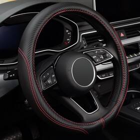 Lw-fxp-501 Labbyway 15 Inch Microfiber Leather Steering Wheel Cover Universal Fit Anti-slip Protector