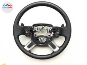 Jk52-3f563-ac8pvj Land Rover 2013-21 Range Steering Wheel Paddle Shifters Selector Leather Trim L405