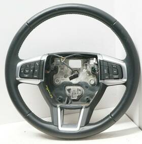 Lr058596 Land Rover 2015-2019 Discovery Sport Steering Wheel Black Leather Oem
