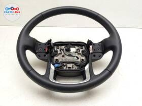 K8d2-3f563-gc8pvj Land Rover Lr115729 2020-2021 Range Evoque Driver Steering Wheel Heated Leather Chrome Trim Oe