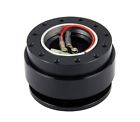 Leadrise Black Steering Wheel Quick Release Hub Adapter 712324958034