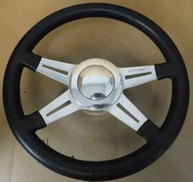 19302 Lecarra 93201 14 Inch Mk9 Elegante Steering Wheel 4 Spoke Black 9 Bolt 2 Dish