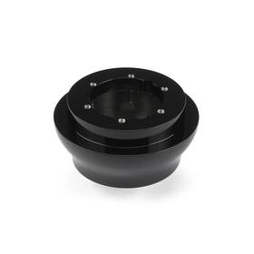 B-46111 Lecarra Mark 40 Black Steering Wheel Adapter 3-bolt