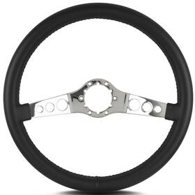 63501 Lecarra Steering Wheels Stainless Steel Vette Ss 14-inch Diameter 2-spoke
