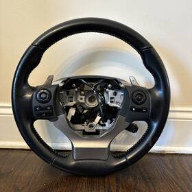12614 Lexus 2014-2021 Is350 Is250 Steering Wheel Leather With Switches Control Oem